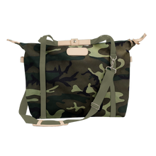 Load image into Gallery viewer, Daytripper - Classic Camo Coated Canvas Front Angle in Color &#39;Classic Camo Coated Canvas&#39;
