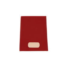 Load image into Gallery viewer, Executive Folder - Red Coated Canvas Front Angle in Color &#39;Red Coated Canvas&#39;
