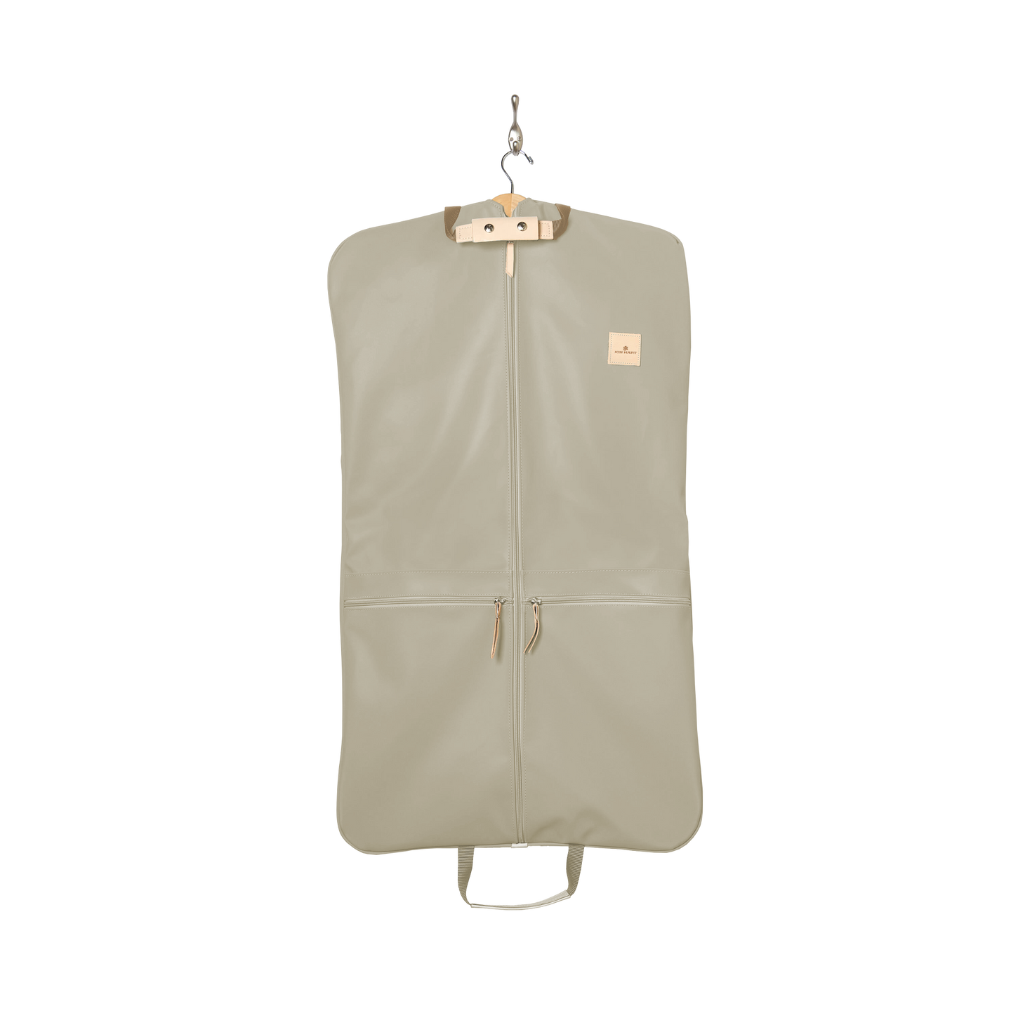 Two-Suiter - Tan Coated Canvas Front Angle in Color 'Tan Coated Canvas'