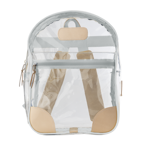 Clear white backpack hot sale