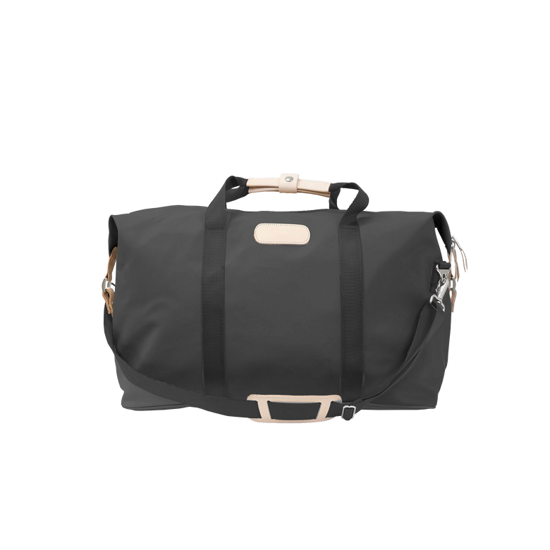 Weekender - Charcoal Coated Canvas Front Angle in Color 'Charcoal Coated Canvas'