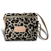 Load image into Gallery viewer, Frio front angle in Color &#39;Leopard Coated Canvas&#39;
