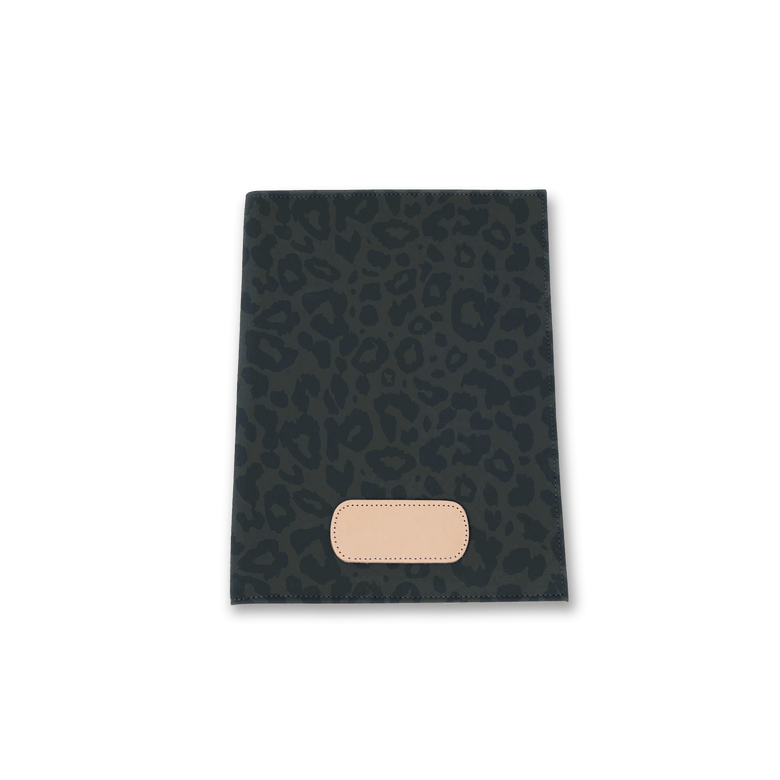 Color 'Dark Leopard Coated Canvas'