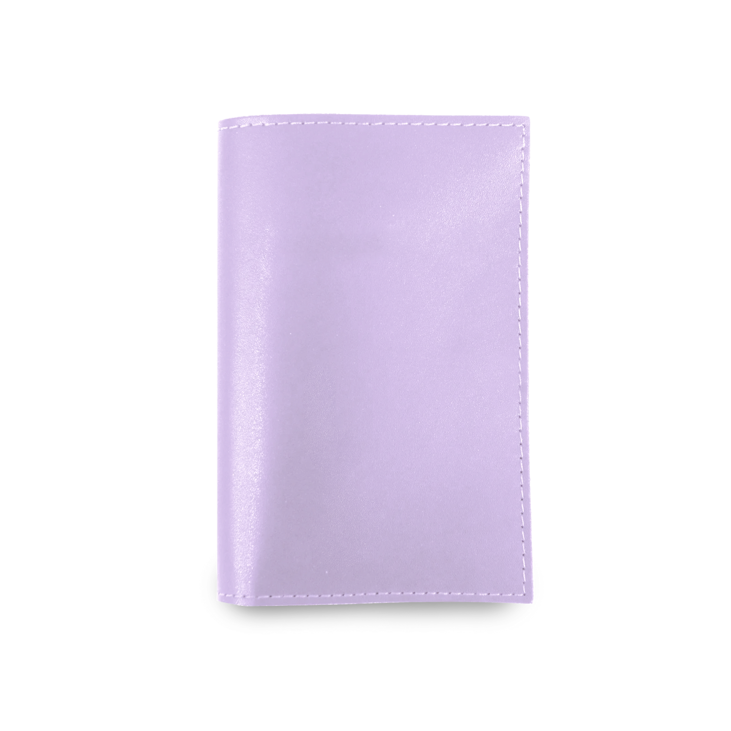 Passport Cover - Iris Leather Front Angle in Color 'Iris Leather'  