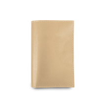 Load image into Gallery viewer, Passport Cover - Natural Leather Front Angle in Color &#39;Natural Leather&#39;
