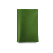 Load image into Gallery viewer, Passport Cover - Shamrock Leather Front Angle in Color &#39;Shamrock Leather&#39;  Edit alt text
