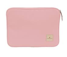 Load image into Gallery viewer, 15&quot; Computer Case - Rose Coated Canvas Front Angle in Color &#39;Rose Coated Canvas&#39;
