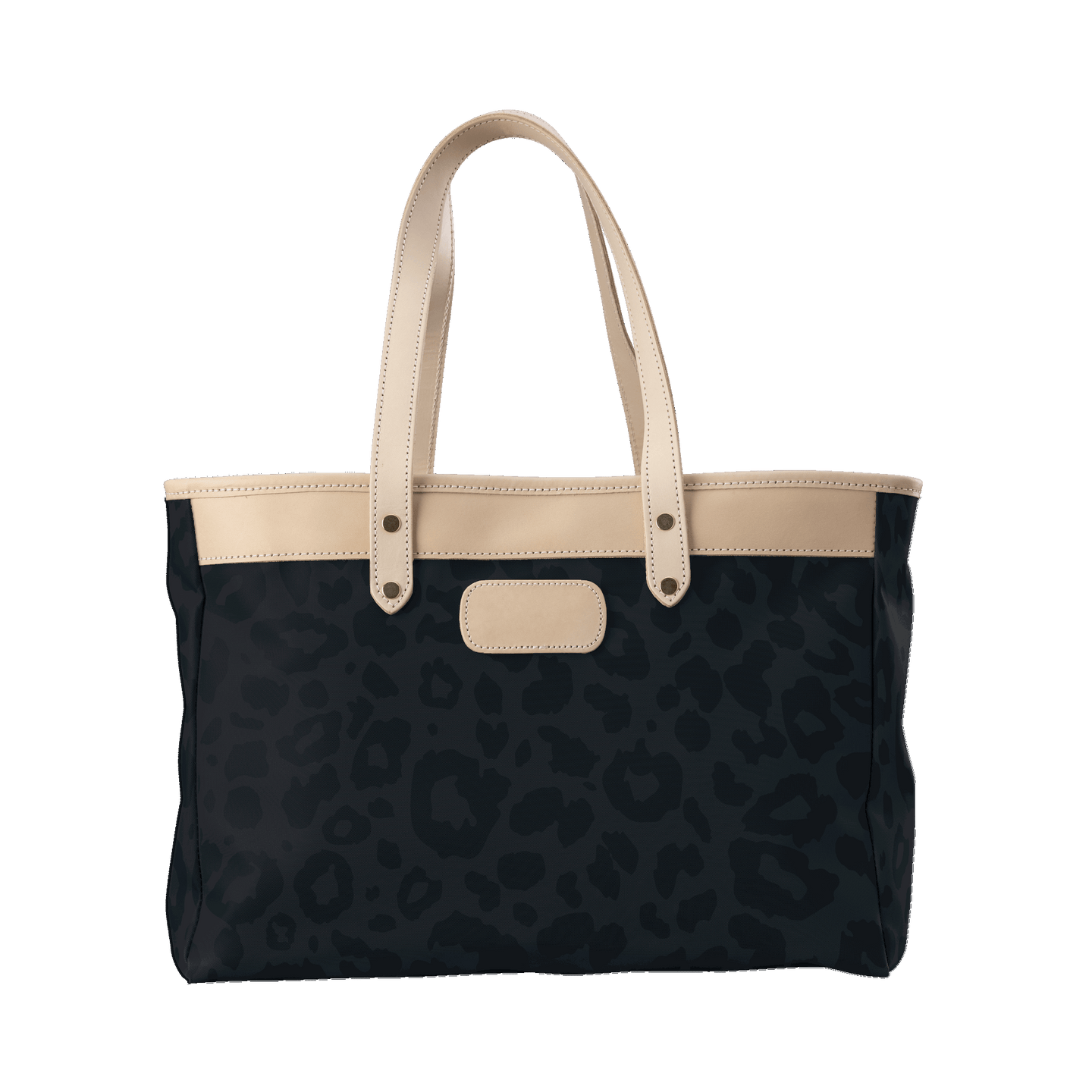 Color 'Dark Leopard Coated Canvas'