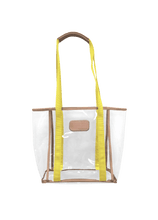Load image into Gallery viewer, Tourney Tote - Lemon Webbing Front Angle in Color &#39;Lemon Webbing&#39;
