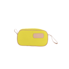 Load image into Gallery viewer, Shave kit front view in Color &#39;Lemon Coated Canvas&#39;
