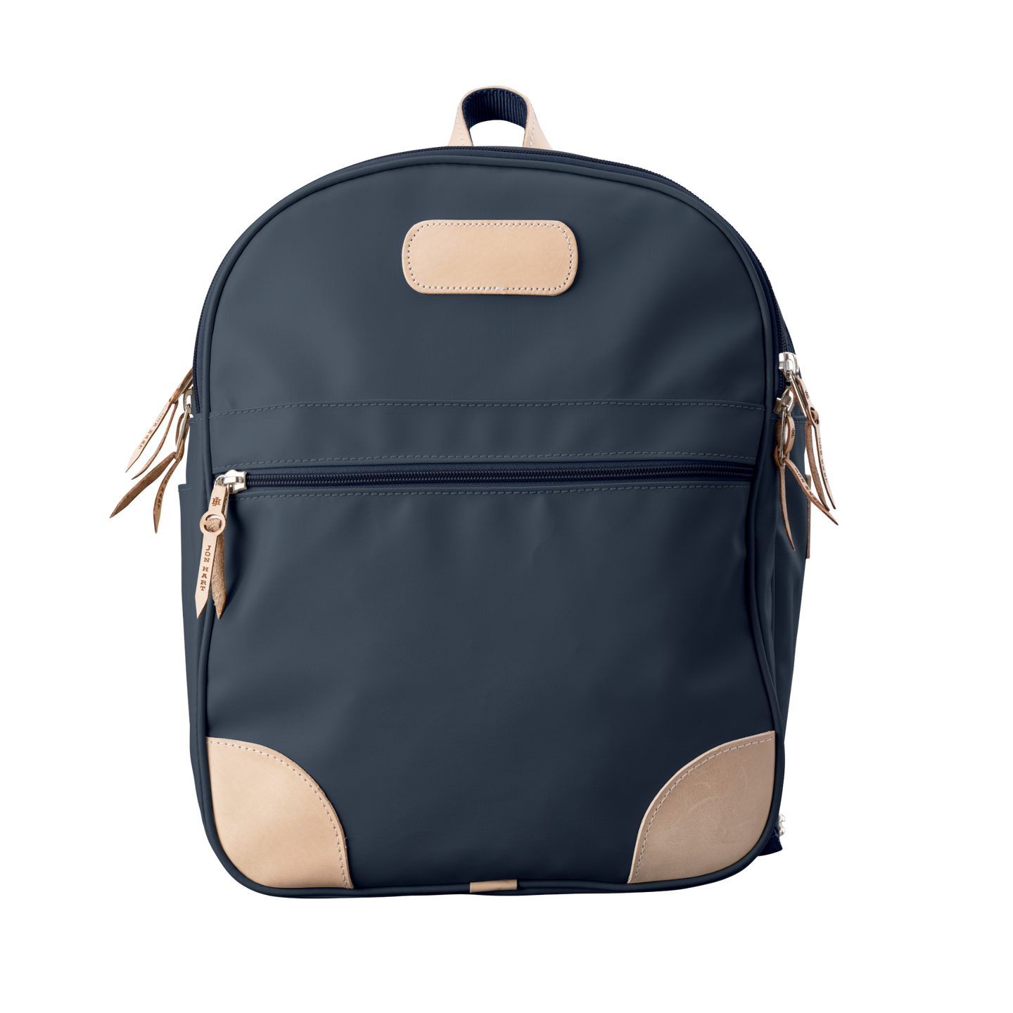 Backpack front view in Color 'Navy Coated Canvas'