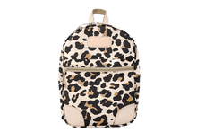Load image into Gallery viewer, Backpack in Color &#39;Leopard Coated Canvas&#39;
