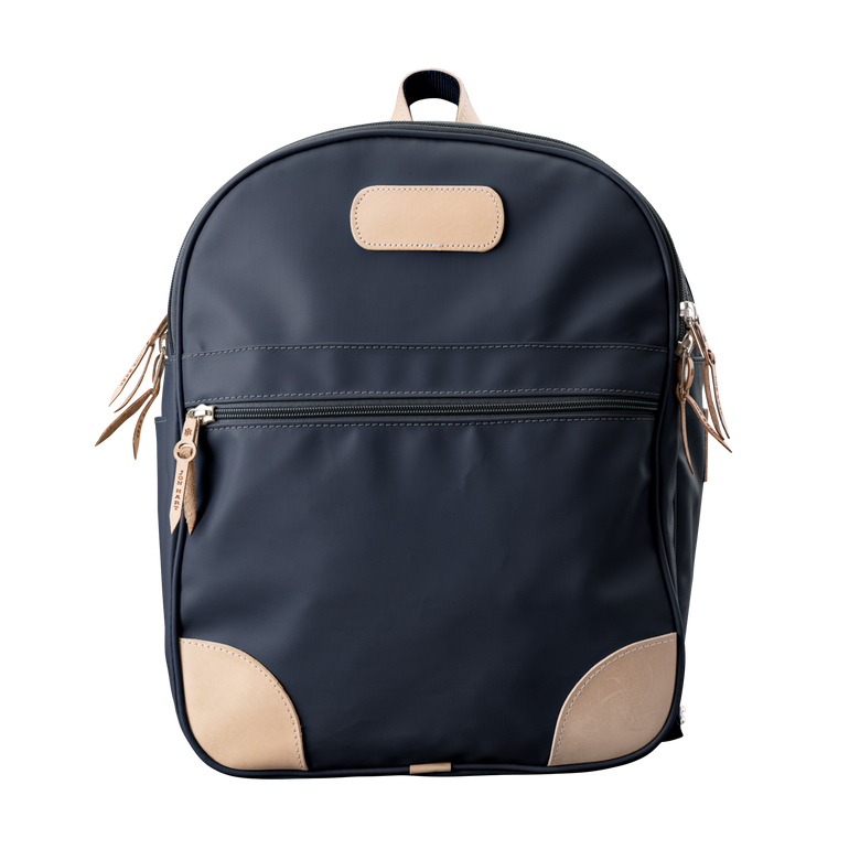 Backpack front view in Color 'Charcoal Coated Canvas'