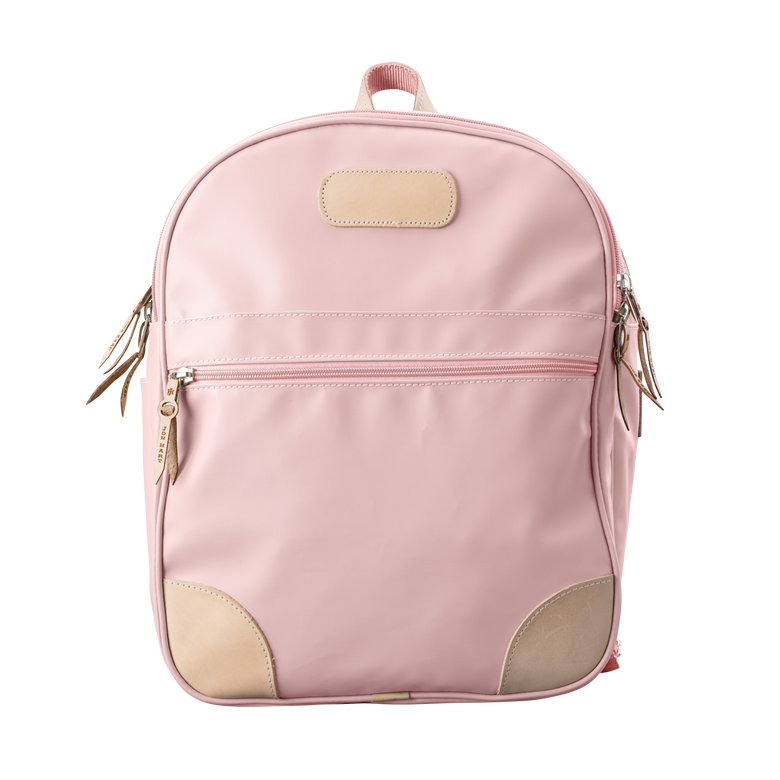 Backpack front view in Color 'Rose Coated Canvas'