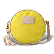 Load image into Gallery viewer, Luna - Lemon Coated Canvas Front Angle in Color &#39;Lemon Coated Canvas&#39;
