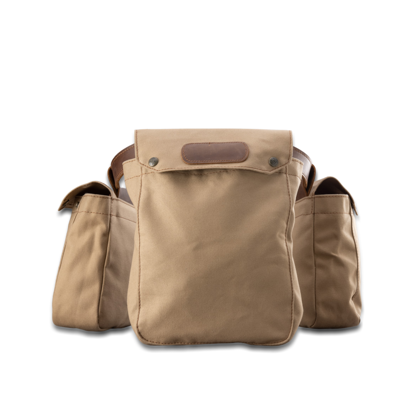 Cotton canvas messenger bag on sale