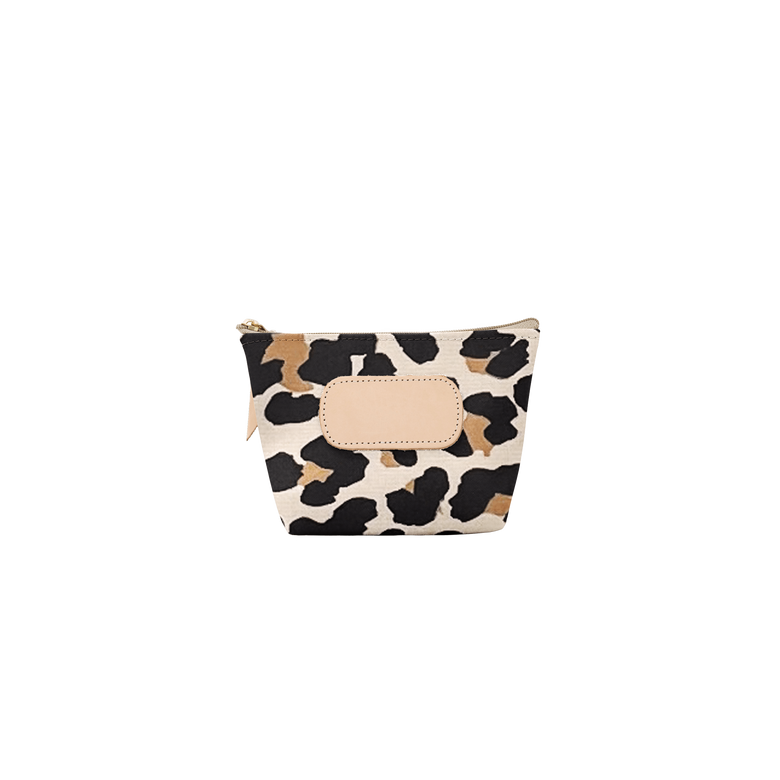 Chico - Leopard Coated Canvas Front Angle in Color 'Leopard Coated Canvas'