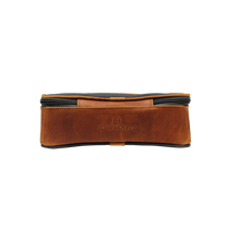 Load image into Gallery viewer, JH Dopp Kit - Smoke Canvas Front Angle in Color &#39;Smoke Canvas&#39;
