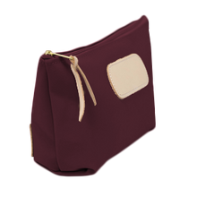 Load image into Gallery viewer, Grande - Burgundy Coated Canvas Front Angle in Color &#39;Burgundy Coated Canvas&#39;
