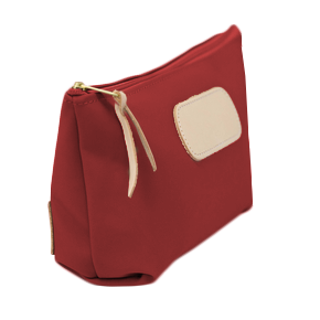 Grande - Red Coated Canvas Front Angle in Color 'Red Coated Canvas'