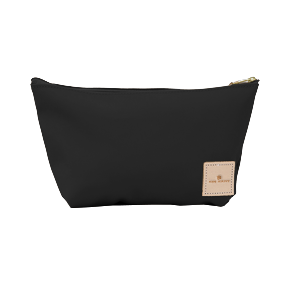 Grande - Black Coated Canvas Front Angle in Color 'Black Coated Canvas'