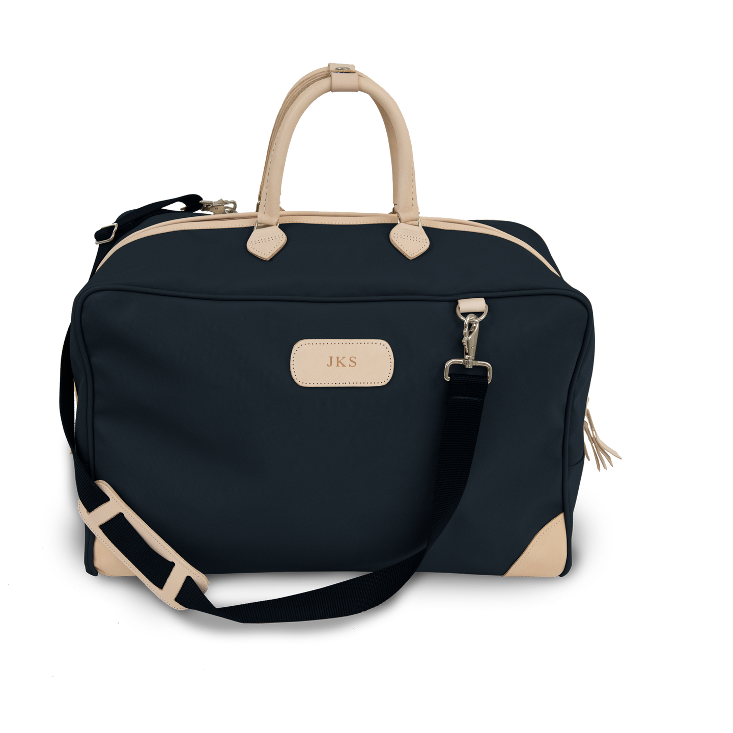 Coachman - Navy Coated Canvas Front Angle in Color 'Navy Coated Canvas'