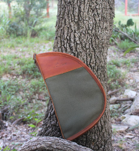 Cotton Canvas Large Revolver Case from Jon Hart: the best bags for life