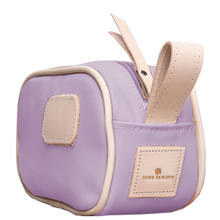 Load image into Gallery viewer, Junior Shave Kit - Lilac Coated Canvas Front Angle in Color &#39;Lilac Coated Canvas&#39;
