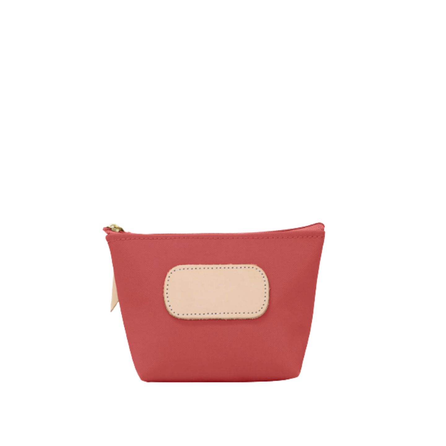 Chico - Coral Coated Canvas Front Angle in Color 'Coral Coated Canvas'