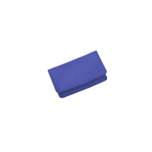 Load image into Gallery viewer, Card Case - Royal Blue Leather Front Angle in Color &#39;Royal Blue Leather&#39;
