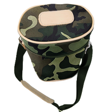 Load image into Gallery viewer, Make It A Double - Classic Camo Coated Canvas Front Angle in Color &#39;Classic Camo Coated Canvas&#39;
