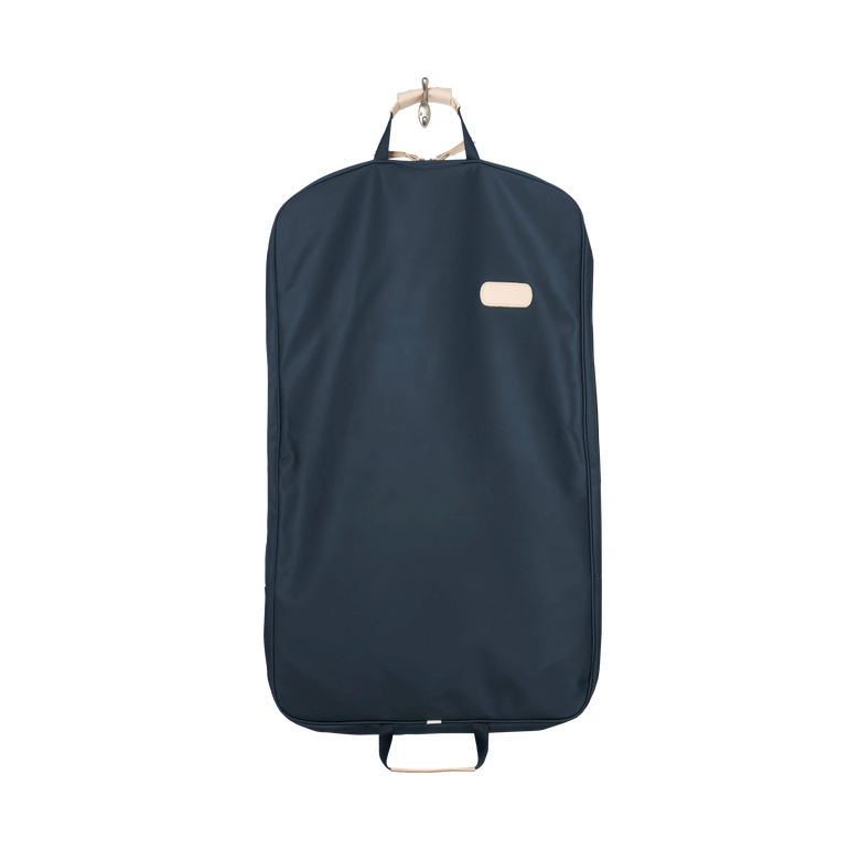 Mainliner - Navy Coated Canvas Front Angle in Color 'Navy Coated Canvas'