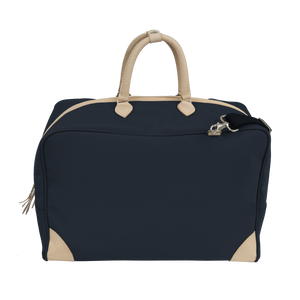 Coachman - Navy Coated Canvas Front Angle in Color 'Navy Coated Canvas'