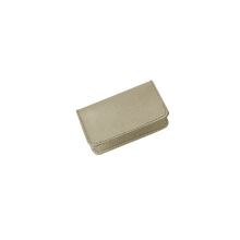 Load image into Gallery viewer, Card Case - Champagne Leather Front Angle in Color &#39;Champagne Leather&#39;
