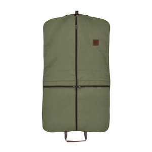 JH Two-Suiter - Olive Canvas Front Angle in Color 'Olive Canvas'