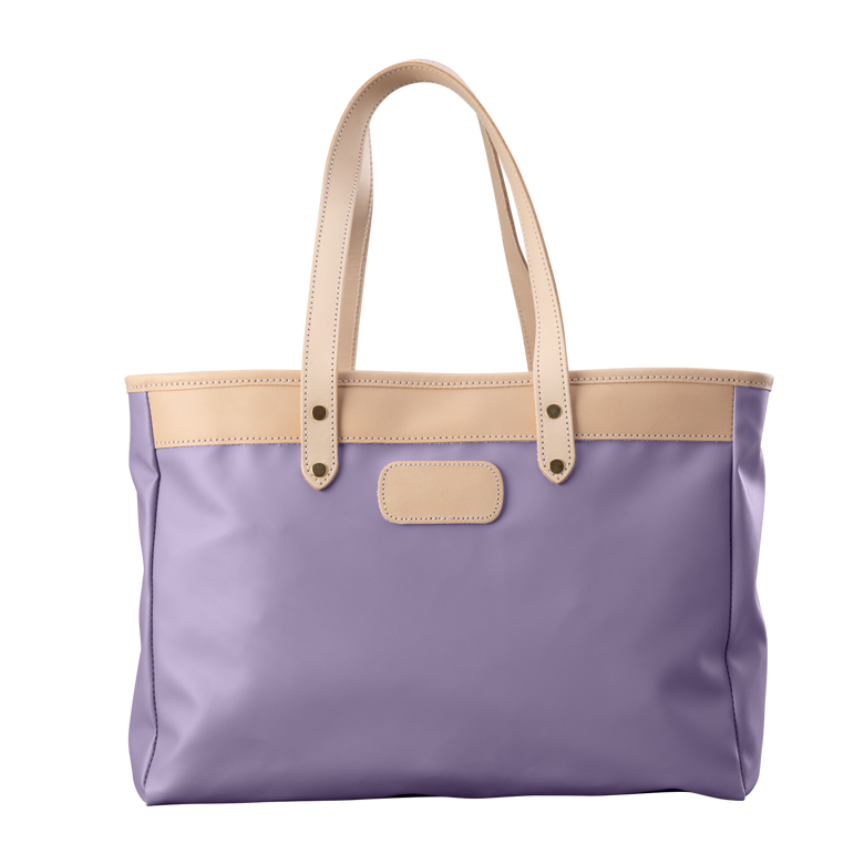 Bebita - Lilac Coated Canvas Front Angle in Color 'Lilac Coated Canvas'