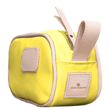 Load image into Gallery viewer, Junior Shave Kit - Lemon Coated Canvas Front Angle in Color &#39;Lemon Coated Canvas&#39;
