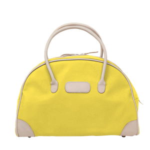 SS Carry On - Lemon Coated Canvas Front Angle in Color 'Lemon Coated Canvas'