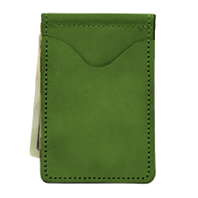 Load image into Gallery viewer, McClip - Shamrock Leather Front Angle in Color &#39;Shamrock Leather&#39;

