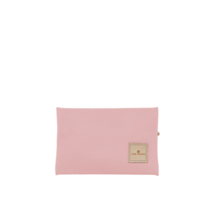 Pouch Back Angle in Color 'Rose Coated Canvas'