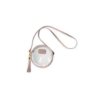 Round sales clear purse