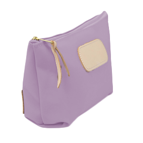 Grande - Lilac Coated Canvas Front Angle in Color 'Lilac Coated Canvas'