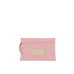Pouch Front Angle in Color 'Rose Coated Canvas'