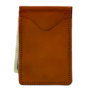 McClip - Oiled Oiled Leather Front Angle in Color 'Oiled Oiled Leather'