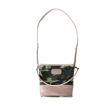 Load image into Gallery viewer, Letita - Classic Camo Coated Canvas Front Angle in Color &#39;Classic Camo Coated Canvas&#39;
