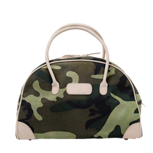 Load image into Gallery viewer, SS Carry On - Classic Camo Coated Canvas Front Angle in Color &#39;Classic Camo Coated Canvas&#39;
